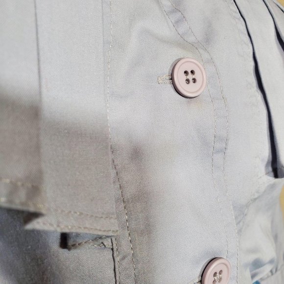 vintage 70s pleated  victorian style blouse - Picture 10 of 10